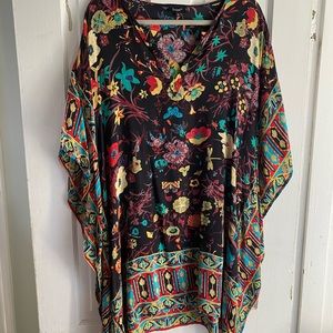 Beautiful Tolani silk tunic size XL